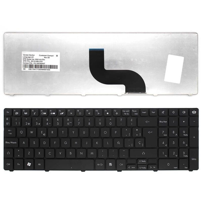 Teclado Para Portátil Packard Bell Easynote Tm98