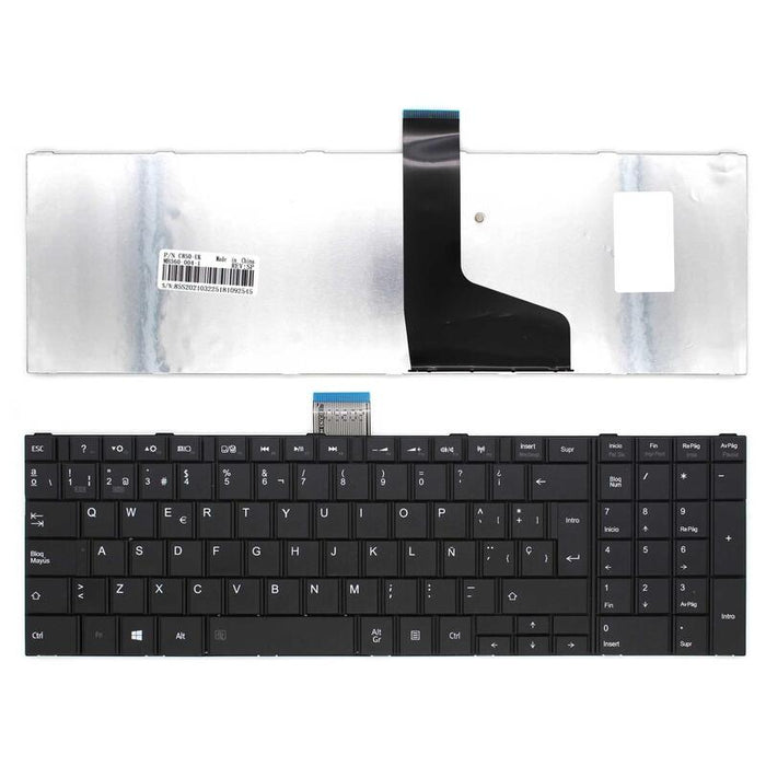 Teclado Para Portátil Toshiba Satellite 0kn0-Zw2sp23 Nsk-Tt4su