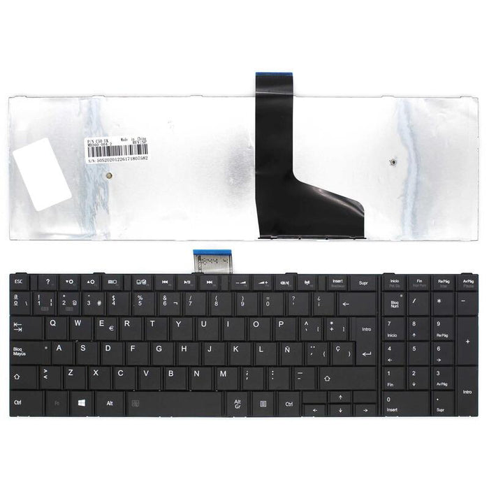 Teclado Para Portátil Toshiba Satellite Pro C50-A-1c8 C50d-A-113