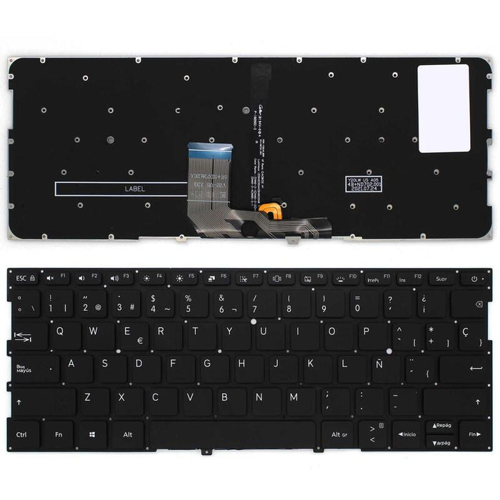 Teclado Para Portátil Xiaomi Mi Air 13.3" Mk10000044839 2b Bak10xm14 Español