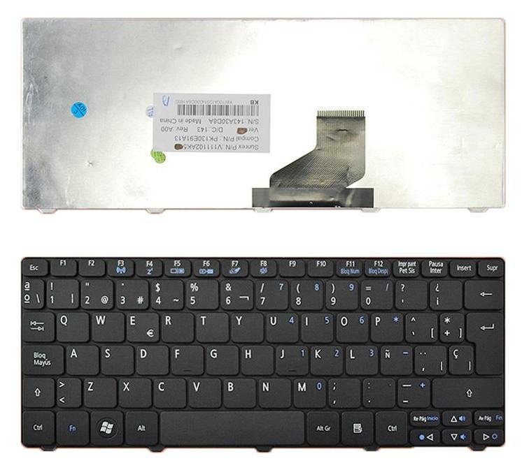 Teclado Para Portátil Pk130E91A18 Asd260Keyn 0G118201220M Kbi100A086 V111102Ak5