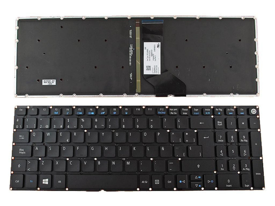 Teclado Para Portatil Acer Aspire 7 A715-71G A715-72G A717-72G