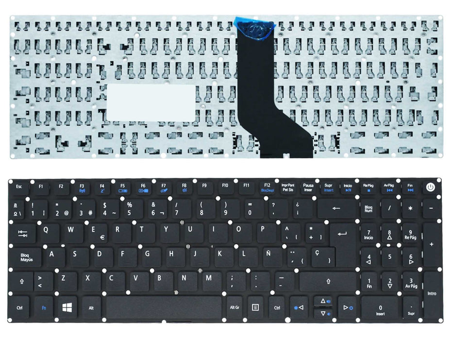 Teclado Para Portatil Acer Aspire E5-722 E5-772 V3-574G E5-573T E5-573 E5-573G E5-573T E5-532G 9Z.Nc3Sw.10S Re1Sw 0
