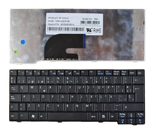 Teclado Para Portátil Acer Pk130851017 Nsk-Aj00S Nsk-Aj10S