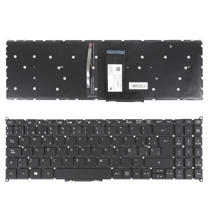 Teclado Para Portátil Acer Swift 3 Sf315-41G Sf315-51G N17P4 Sf315-52G