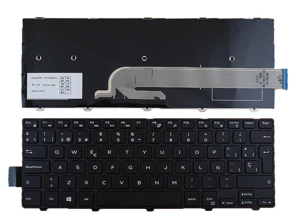 Teclado Para Portátil Dell Inspiron 14-3000 5447 5442 5445