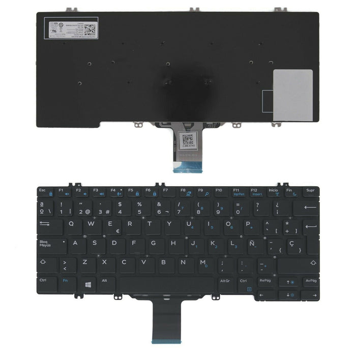 Teclado Para Portátil Dell Latitude 5280 8289 7280 7390 07Wcpx