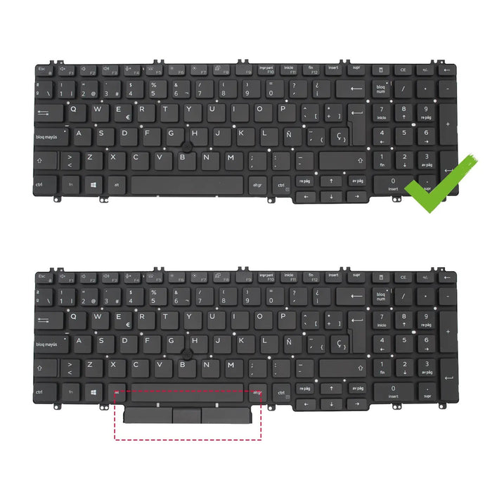 Teclado Para Portátil Dell Latitude 5500 Sg-97710-2Da