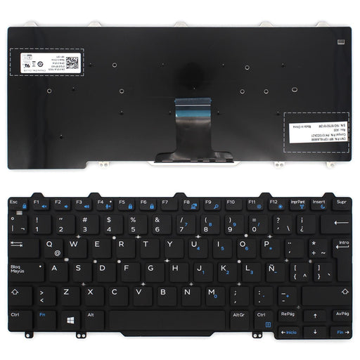 Teclado Para Portátil Dell Latitude E7250 E7270 E5270 Latino