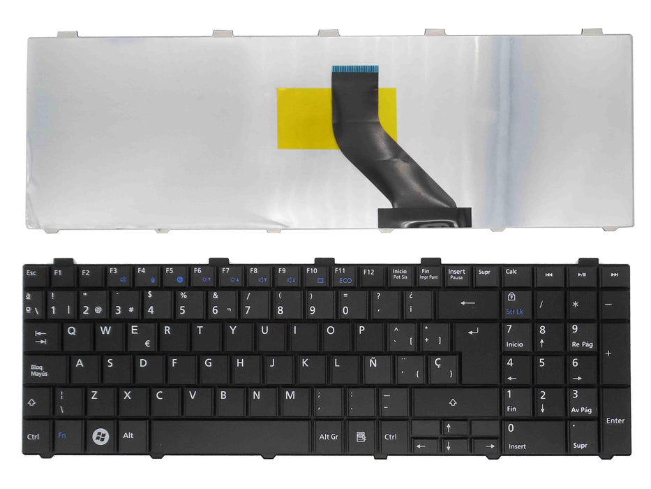 Teclado Para Portátil Fujitsu Lifebook A530 Ah530 Ah531 Nh751 Ah512 A512