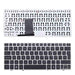Teclado Para Portátil Hp Elitebook 2560P Negro Con Marco Plata