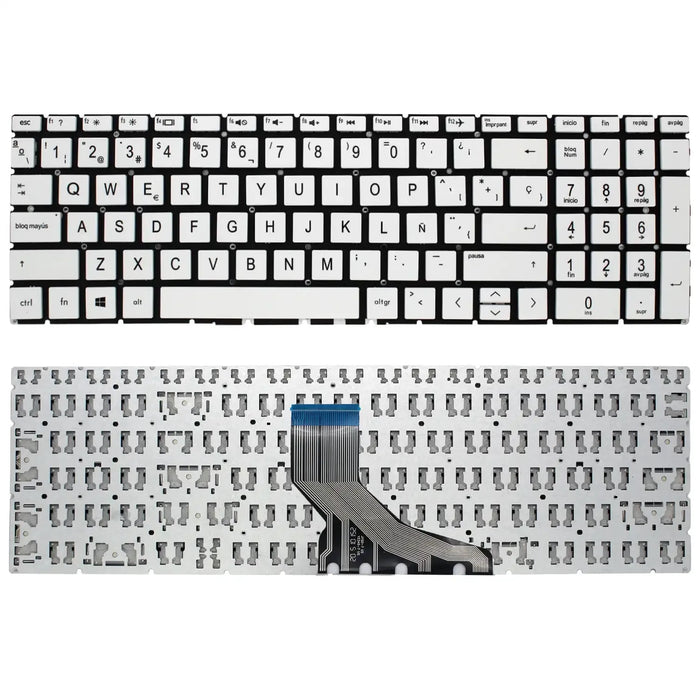 Teclado Para Portátil Hp L20388-071 Blanco