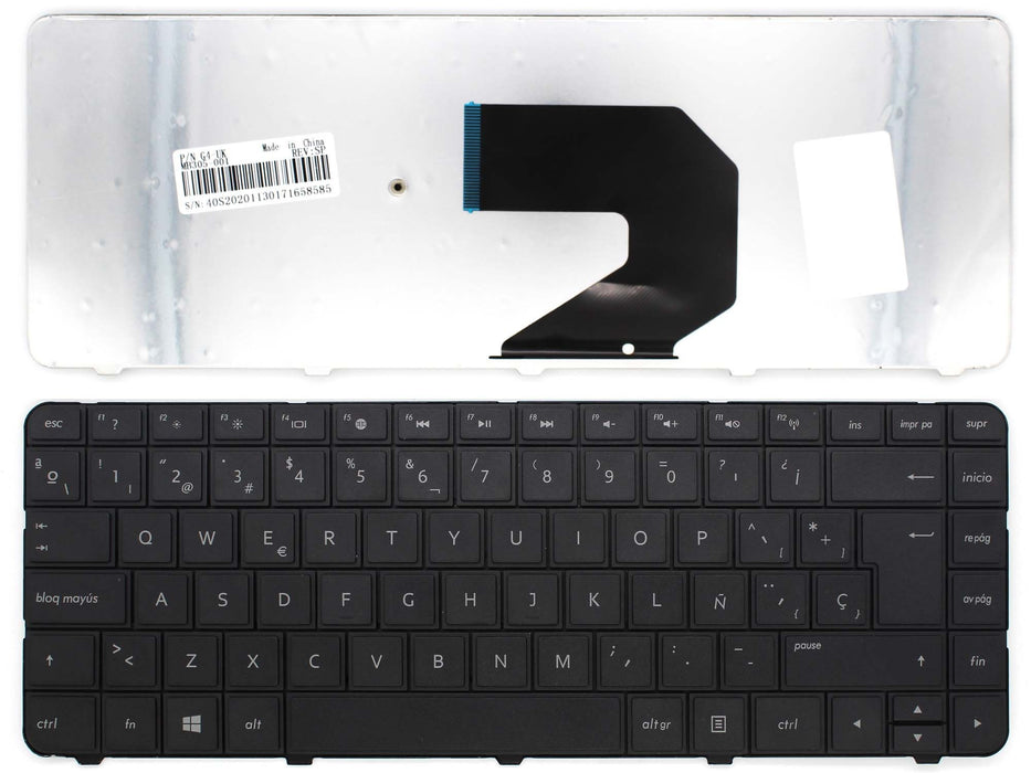 Teclado Para Portátil Hp Pavilion G6-1312Ss G6-1251Ss G6-1051Ss G6-1082Es