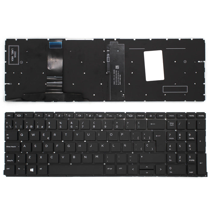 Teclado Retroiluminado Para Portátil Hp Probook 450 G8 455 G8 455R G8 650 G8