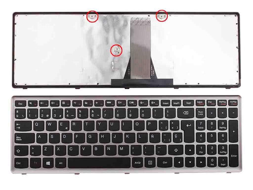 Teclado Para Portátil Lenovo Ideapad Z510 S510P S500 Z50-70 Z50-75