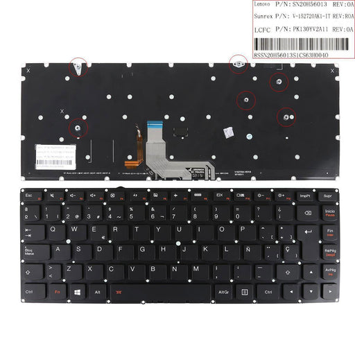 Teclado Para Portátil Lenovo Yoga 900 900-13Isk 900-13Isk2