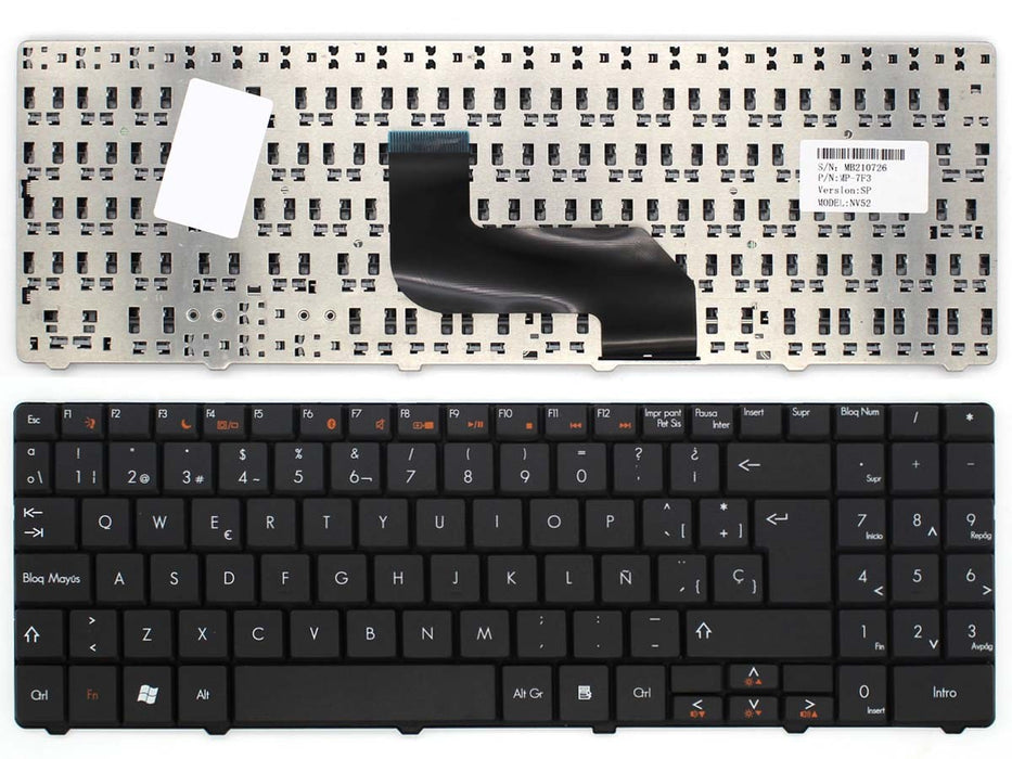 Teclado Para Portátil Packard Bell Easynote Tj61 Tj62 Tj65 Tj66