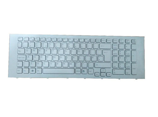 Teclado Para Portátil Sony Vaio Vpc-Ej Series Con Marco Blanco