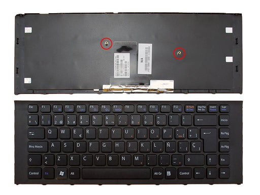 Teclado Para Portátil Sony Vaio Vpc-Ea Negro