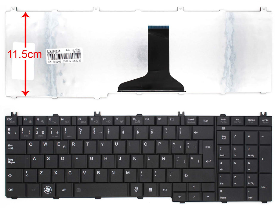 Teclado Para Portátil Toshiba Satellite Mp-09N16E0-698 Pk130Ck2A19