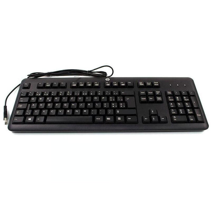 Teclado Reacondicionado Hp Kb57211  673647-Bl3 724720-Bl1 Español (Qwerty) Negro Con Cable Usb   1 Año De Garantia