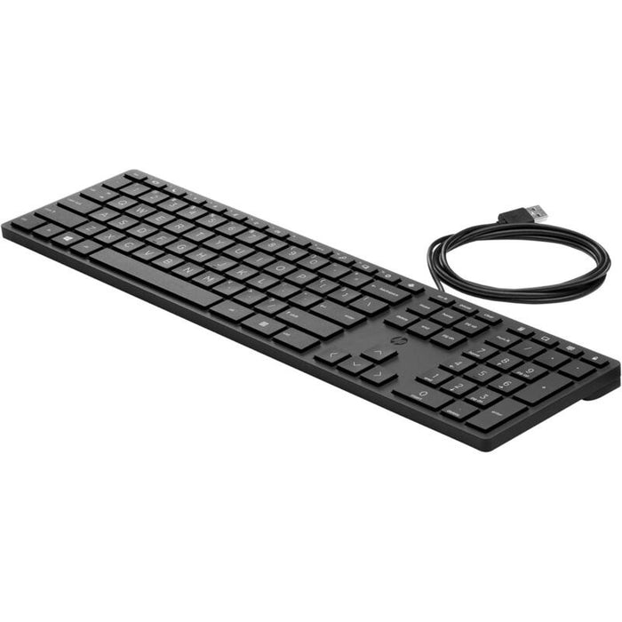 Teclado Reacondicionado Hp Wired Desktop 320k  Hsa-C001k Español (Qwerty) Negro Con Cable Usb L96909-071 1 Año  De Garantia