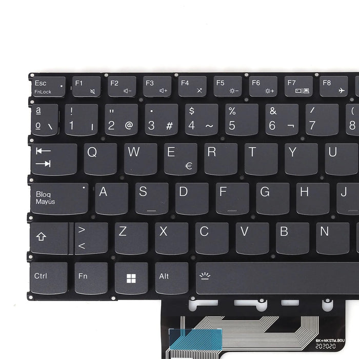 Teclado Retroiluminado Gris Para Portátil Lenovo Ideapad Gaming 3 15Arh7 9Z.Nksbc.D0S