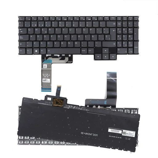 Teclado Retroiluminado Gris Para Portátil Lenovo Ideapad Gaming 3 15Arh7 9Z.Nksbc.D0S