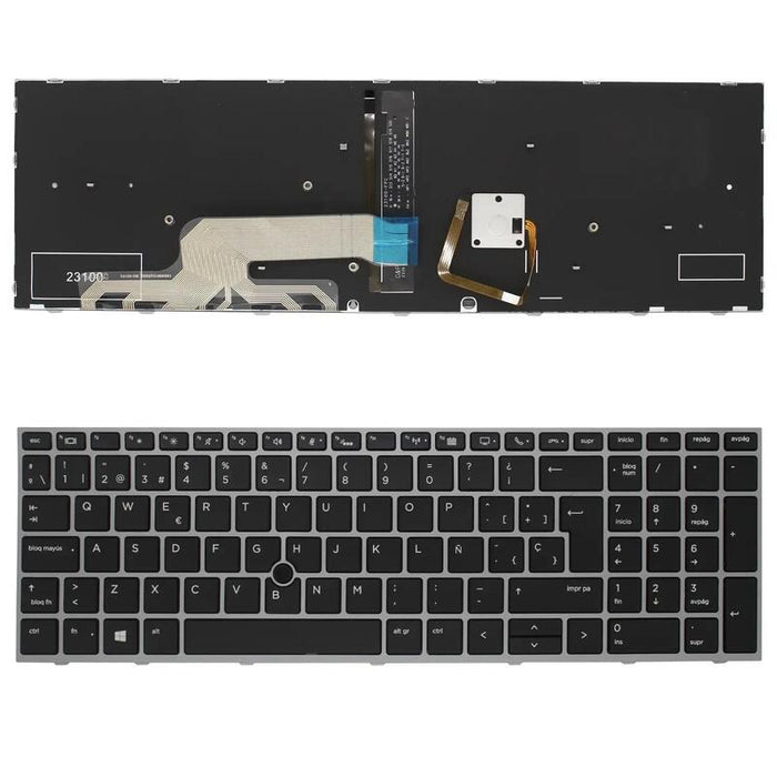 Teclado Retroiluminado Para Portátil Hp Zbook 15 G6 17 G6
