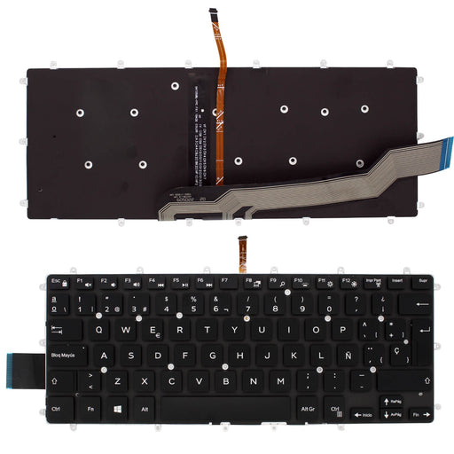 Teclado Retroiluminado Para Portátil Dell Inspiron Gaming 14 7466