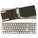 Teclado Retroiluminado Para Portátil Hp Pavilion 15-Cd072Nr 15-Cd074Cl 15-Cd075Nr 15-Cd076Cl Plata Sin Marco Intro Pequeño