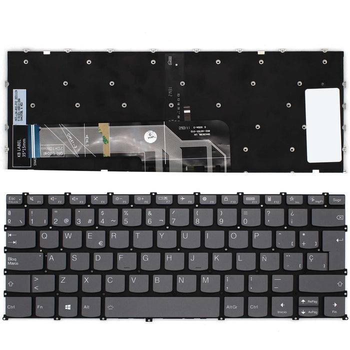 Teclado Retroiluminado Para Portátil Lenovo Ideapad 3 14Ada6 3 14Alc6 3 14Itl6
