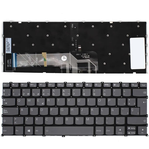 Teclado Retroiluminado Para Portátil Lenovo Ideapad Yoga Slim 7 Pro 14Ach5 14Arh5 14Ihu5 14Itl5
