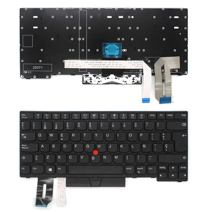 Teclado Para Portátil Lenovo Thinkpad T470 T480 T480S T490 T495 L480 L380 L390