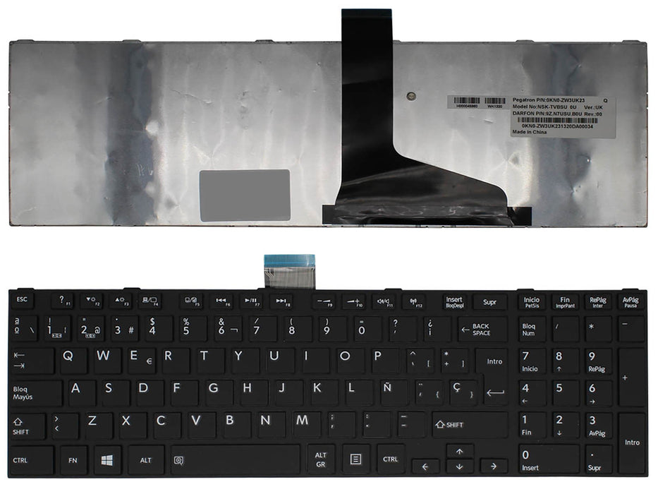 Teclado Para Portátil Toshiba Satellite L855-11K