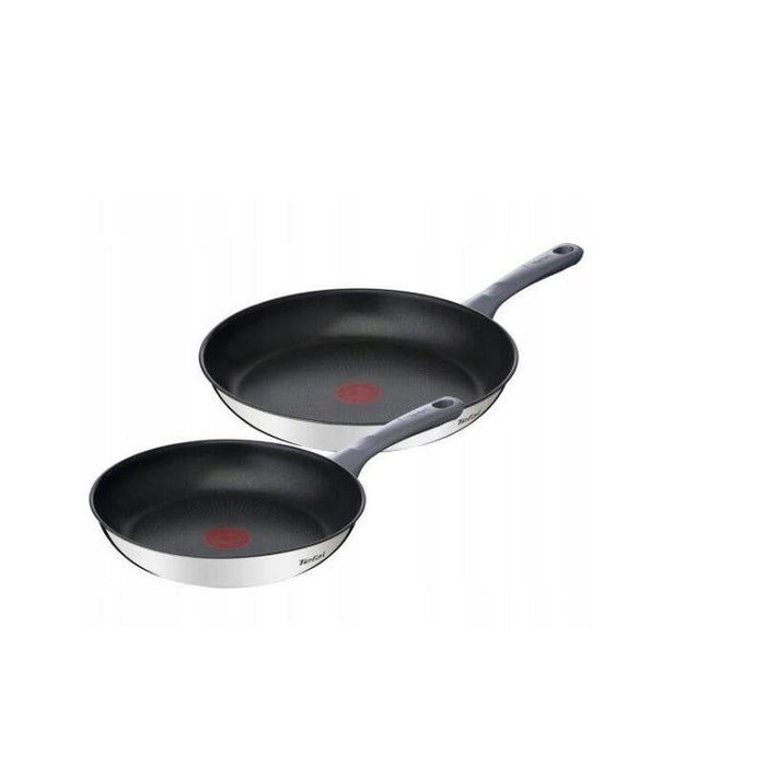 Tefal Daily Cook G7132s55 Juego De 2 Sartenes 24/28 Cm