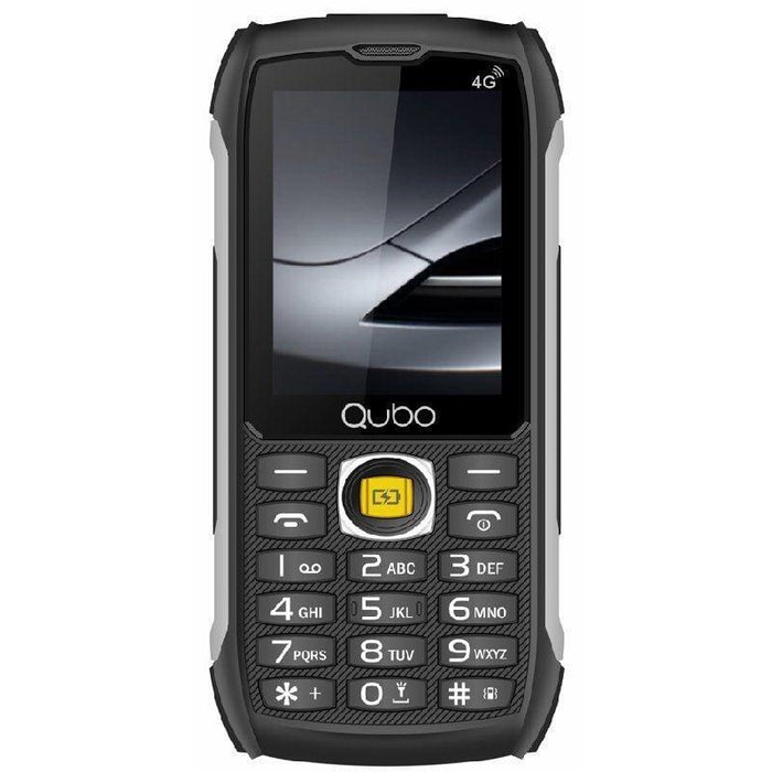 Teléfono Móvil Rugerizado Qubo St-002 Para Personas Mayores Negro