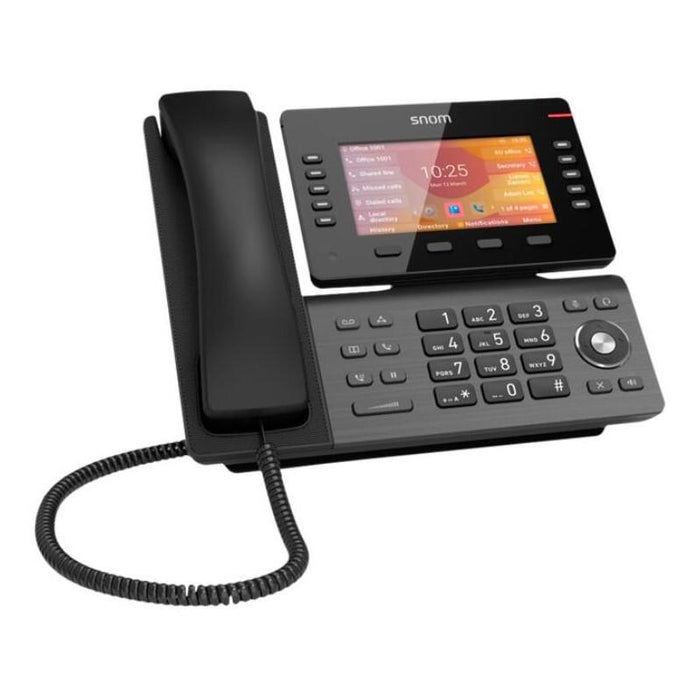Teléfono Snom D865 Negro Sin Fuente De Alimentación