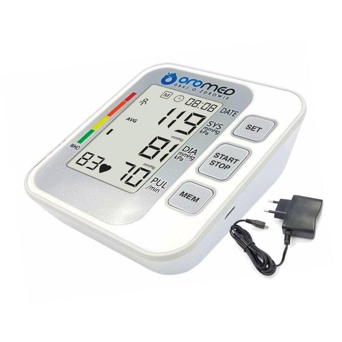 Tensiómetro  Oromoed Oro-Comfort + Suministro De Energía  Antebrazo Automático