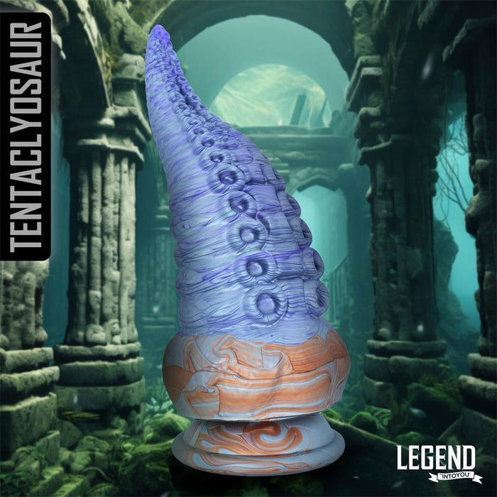 Tentaclyosaur Dildo Tentáculo Silicona Líquida 20 Cm