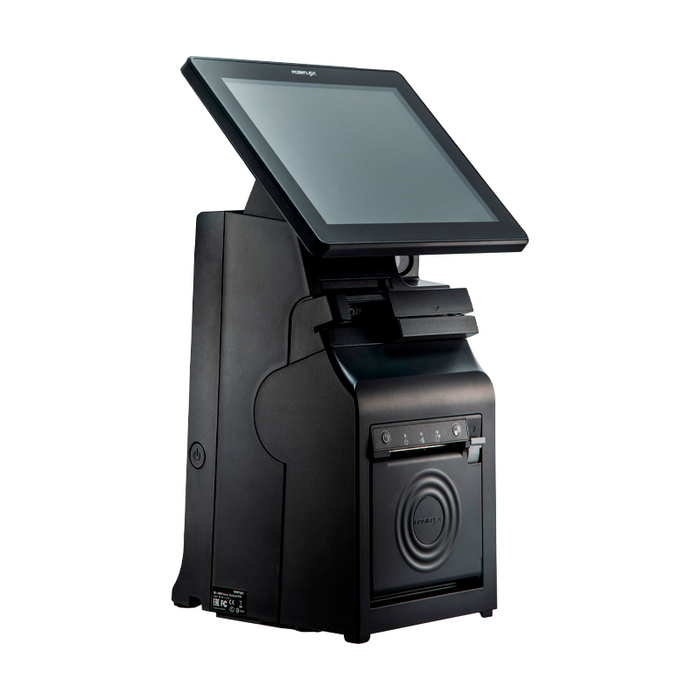 Terminal Posiflex Hs-3610, Negro, Intel J6412, Ssd M.2 128gb, 8gb Ram Ddr4, Windows 11 Iot Ltsc