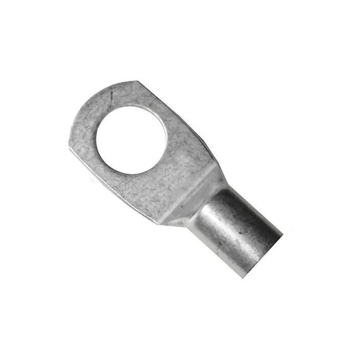 Terminal Tubular De Cobre Para Cable De 6 Mm Y Taladro De 8 Mm, Bolsa 25 Uds