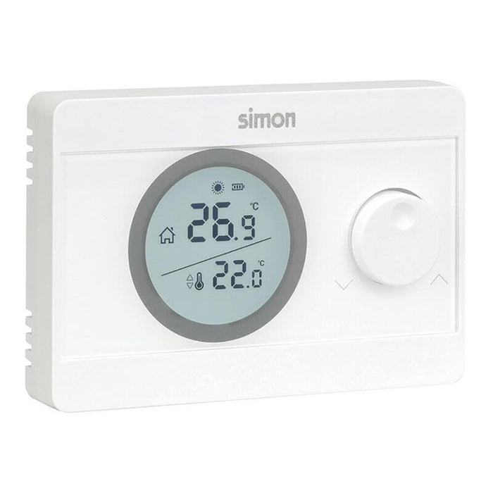 Termostato Digital On/Off, Blanco, 12,5 X 2,4 X 8,5 Cm