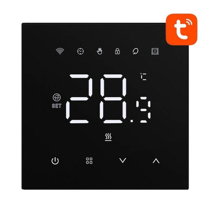 Termostato Inteligente  Avatto Wt410-Bh-3a-B Wifi Negro
