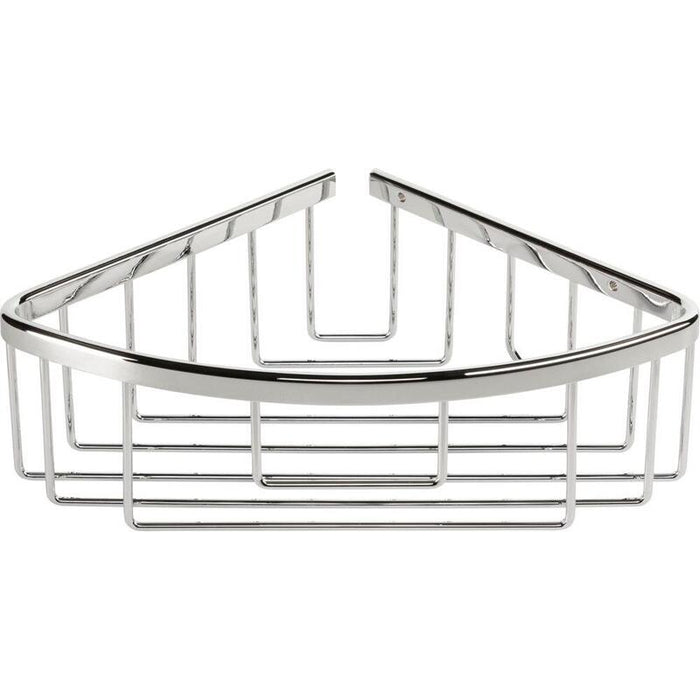 Tesa Aluxx Shower Corner Shelf 40200 Chrome Incl. Adhesive Mnt.