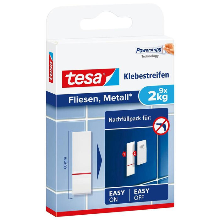 Tesa Klebemreifen Fliesen & Metall Bis 2kg 9m.