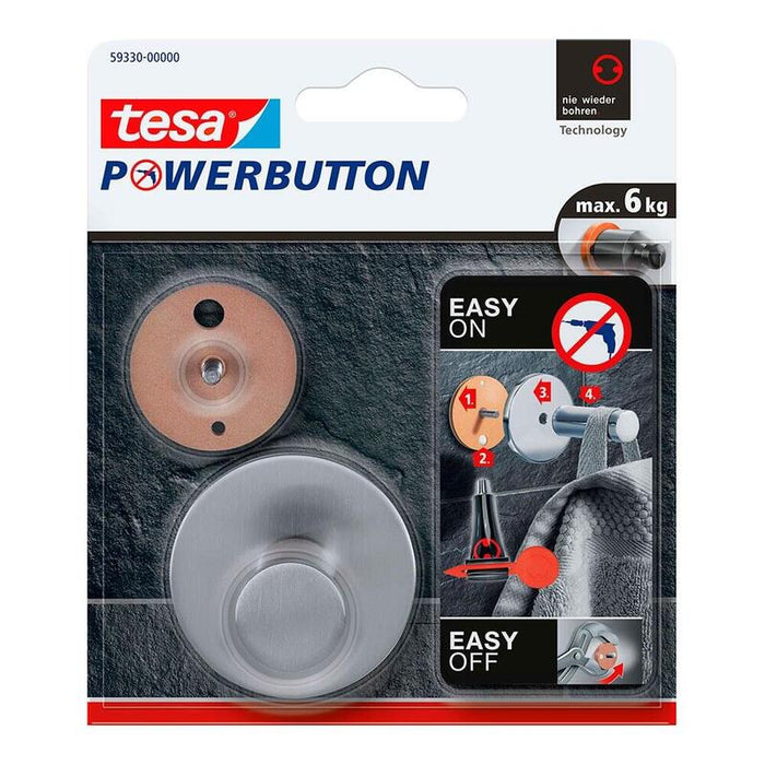 Tesa Powerbutton Classic Haken Redondo 6kg