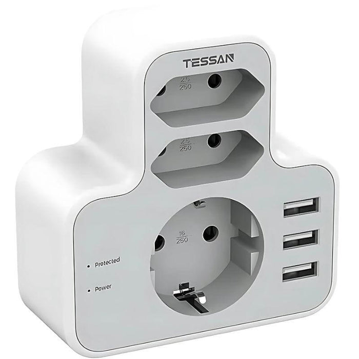 Tessan Ts-327 - Adaptador De Enchufe