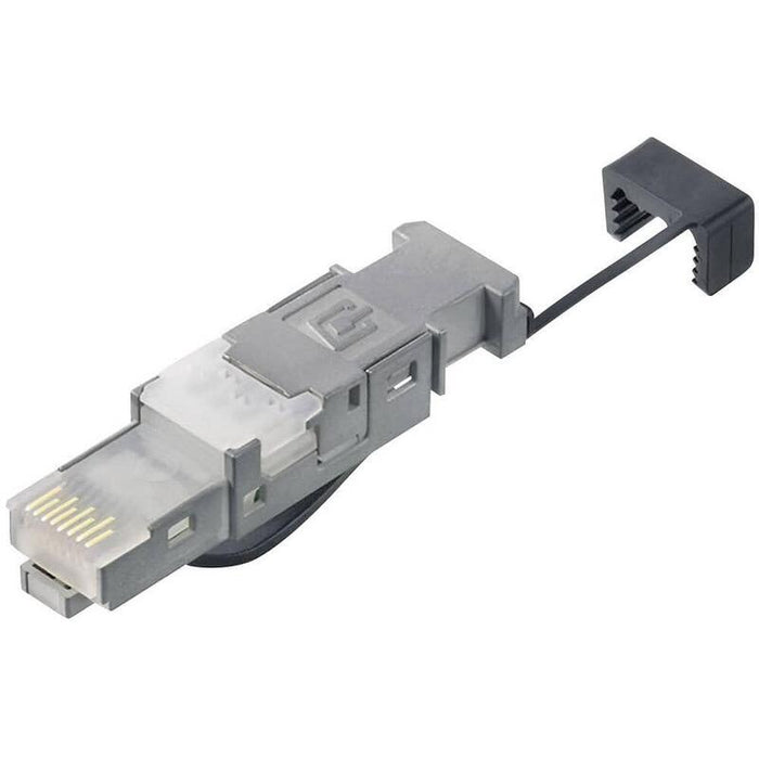 Tg Stx Ip20 Rj45 Conector Macho J80026a0045 Feldkonf.Awg22-26 Cat.6 Negro T568a