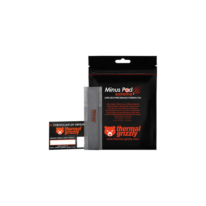 Thermal Grizzly Minus Pad Extreme 2 - 120x 20x 0,5 Mm, Almohadillas Térmicas Grises Tg-Mp-E2-120-20-05-2